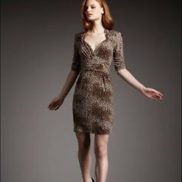 Nanette Lepore Animal Print Dress